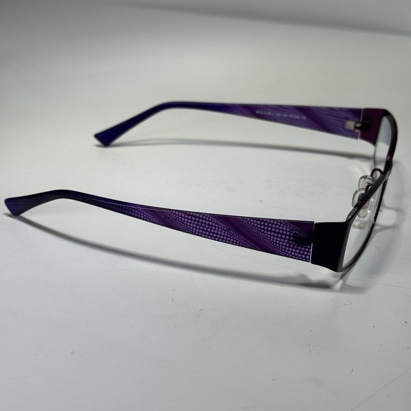 Kliik Denmark 428-423‎ Purple Rectangle Metal 47-18-135 FRAMES ONLY main image 6